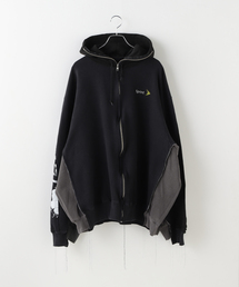 DISCOVERED / ディスカバード Band Tee Dolman Zip Hoodie（パーカー