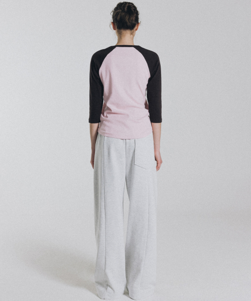 ANDNEEDS(アンドニーズ)の「Penny logo sweat pants (white melange)(スウェットパンツ・レディース・その他・FREE)」の4枚目の写真