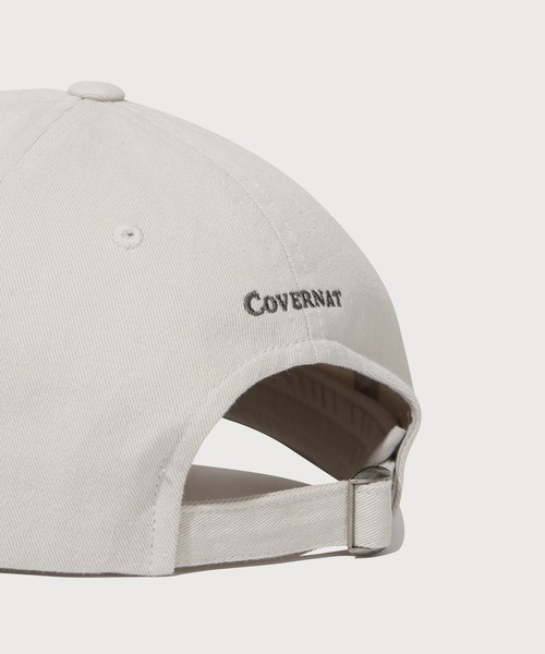 COVERNAT(カバーナット)の「SYMBOL LOGO COZY FIT BALL CAP(キャップ・メンズ・ブルー/チャコールグレー/アイボリー・FREE)」の10枚目の写真