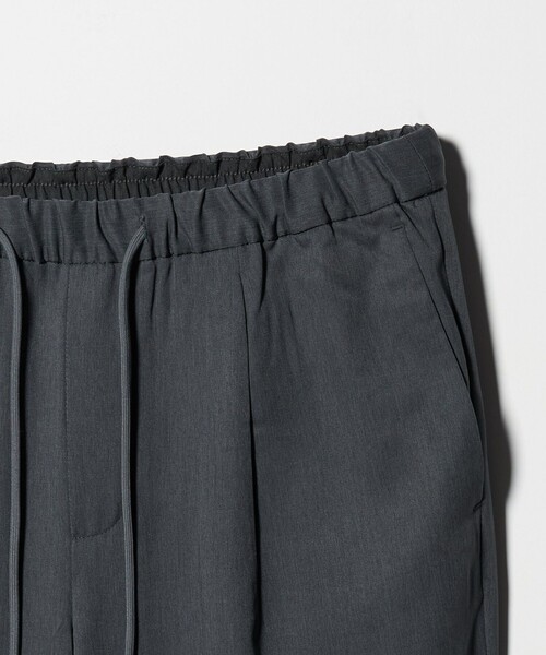 A DAY IN THE LIFE UNITED ARROWS（アデイインザライフユナイテッドアローズ）の「クールファイバー ツイル 1プリーツ イージーパンツ-吸水速乾-＜A DAY IN THE LIFE＞（スラックス・メンズ・ブラック/ナチュラル/ダークグレー/ロイヤルブルー・S/L/XL/M）」の10枚目の写真