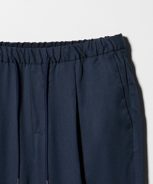 A DAY IN THE LIFE UNITED ARROWS（アデイインザライフユナイテッドアローズ）の「クールファイバー ツイル 1プリーツ イージーパンツ-吸水速乾-＜A DAY IN THE LIFE＞（スラックス・メンズ・ブラック/ナチュラル/ダークグレー/ロイヤルブルー・S/L/XL/M）」の19枚目の写真