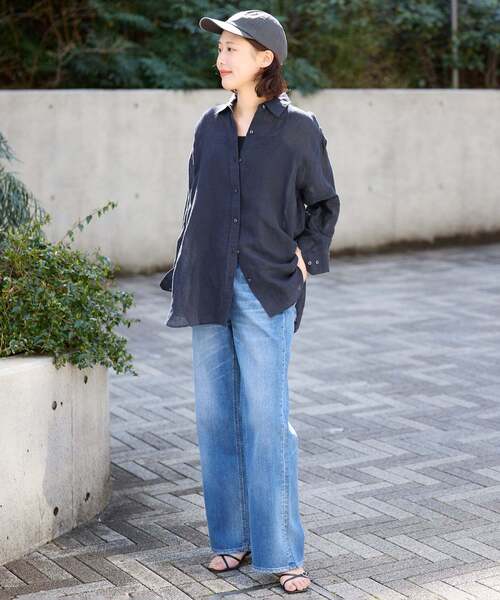 SLOBE IENA スローブ イエナ シャツ トップス ブラック系 黒 FREE レギュラーシャツ 長袖 ギンガムチェック リネン 麻 22春夏 おしゃれ シンプル きれいめ 大人女子 ブランド 上品 ベーシック オフィスカジュアル 着回し 【レディース】【中古】【美品】 Amazon | [スローブイエナ] リネンレギュラーシャツ フリー ブラック