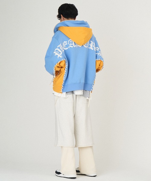 DISCOVERED（ディスカバード）の「LAYERED PANTS（その他パンツ・メンズ・グレー/ブラック・1/3）」の5枚目の写真