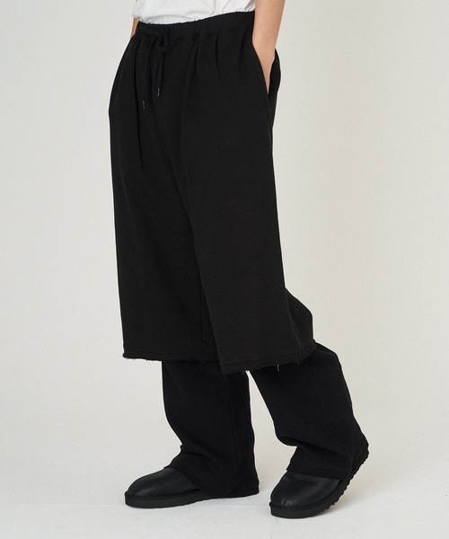 DISCOVERED（ディスカバード）の「LAYERED PANTS（その他パンツ・メンズ・グレー/ブラック・1/3）」の12枚目の写真