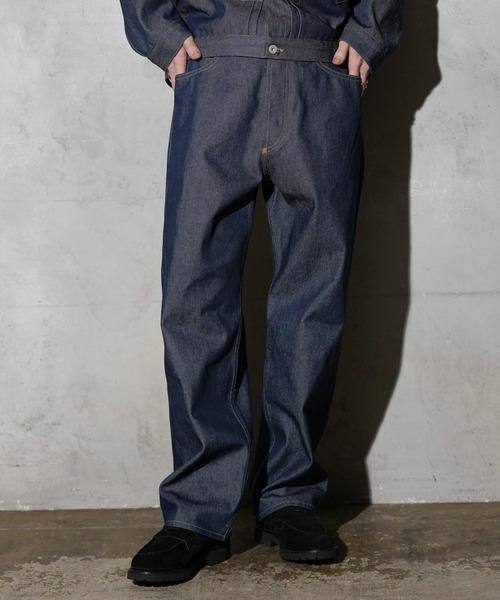 WWⅡ 5POCKET WIDE PANT 赤耳丹寧 寬版牛仔褲
