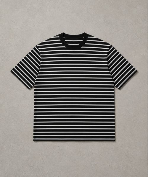 ZIP FIVE(ジップファイブ)の「高密度編み USAコットン 100% 天竺ポケット付き半袖無地プレーンTシャツ &ボーダーTシャツ(Tシャツ/カットソー・メンズ・ホワイト系/ブラック/グレー系/ブルー/グレー/オフホワイト/ブラック系/イエロー/レッド/ブラウン/ホワイト系1・X-LARGE/LARGE/MEDIUM)」の6枚目の写真