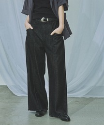 LAKOLE | カットオフワイドデニムパンツ / 659840(デニムパンツ)