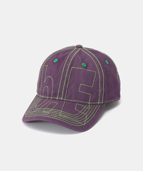 b.Eautiful/ビューティフル】Vapor 6 Panel Hat（WASHED PURPL