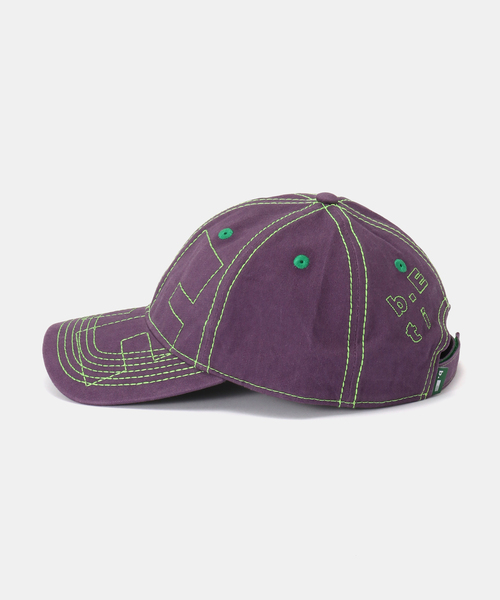 b.eautiful ビューティフルキャップ b.Eautiful/ビューティフル】Vapor 6 Panel Hat（WASHED PURPL