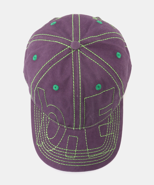 b.Eautiful/ビューティフル】Vapor 6 Panel Hat（WASHED PURPL