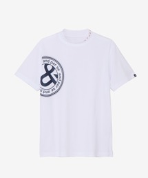 and per se（アンパスィ）の「SWING DRY メッシュ半袖モックネックシャツ（メンズ）（Tシャツ/カットソー）」