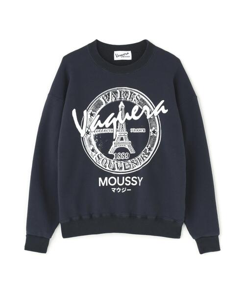 VAQUERA(バケラ)の「VAQUERA×MOUSSY/ヴァケラ×マウジー/VQ OVERSIZED SWEATSHIRT(スウェット・レディース・ブラック/グレー・S/M)」の4枚目の写真