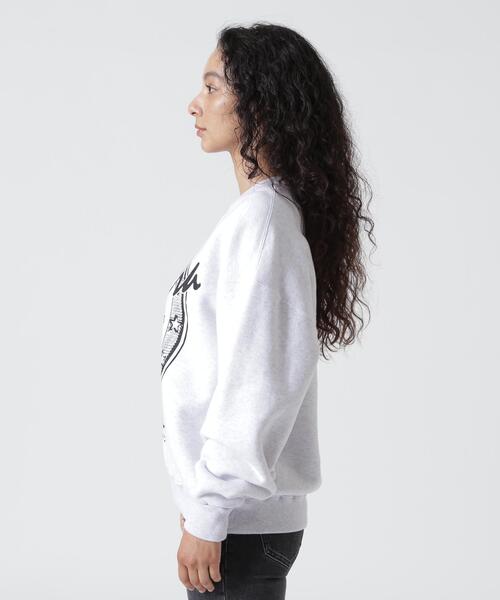 VAQUERA(バケラ)の「VAQUERA×MOUSSY/ヴァケラ×マウジー/VQ OVERSIZED SWEATSHIRT(スウェット・レディース・ブラック/グレー・S/M)」の7枚目の写真