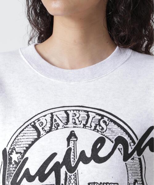 VAQUERA(バケラ)の「VAQUERA×MOUSSY/ヴァケラ×マウジー/VQ OVERSIZED SWEATSHIRT(スウェット・レディース・ブラック/グレー・S/M)」の9枚目の写真