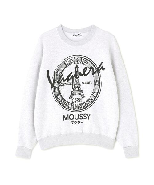 VAQUERA(バケラ)の「VAQUERA×MOUSSY/ヴァケラ×マウジー/VQ OVERSIZED SWEATSHIRT(スウェット・レディース・ブラック/グレー・S/M)」の12枚目の写真