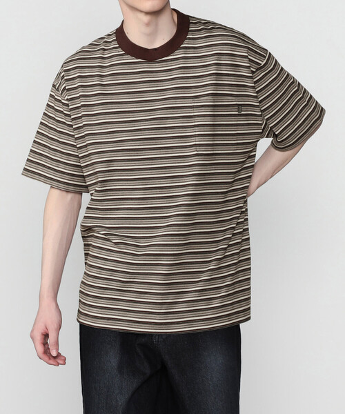 SEDAN ALL-PURPOSE | ボーダー ポケットTシャツ MEN（Tシャツ