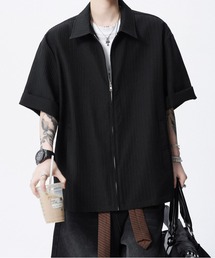 GREED ルーズ ジップアップ シャツジャケット