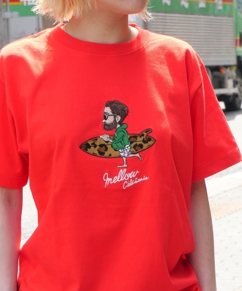 MELLOW（メロー）の「Mr.MARVIE TEE（Tシャツ/カットソー・メンズ・レッド/ホワイト/ブラック/ブルー・L/M）」の12枚目の写真