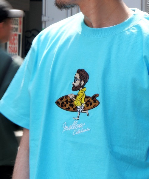MELLOW（メロー）の「Mr.MARVIE TEE（Tシャツ/カットソー・メンズ・レッド/ホワイト/ブラック/ブルー・L/M）」の8枚目の写真