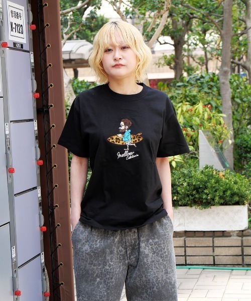 MELLOW（メロー）の「Mr.MARVIE TEE（Tシャツ/カットソー・メンズ・レッド/ホワイト/ブラック/ブルー・L/M）」の9枚目の写真