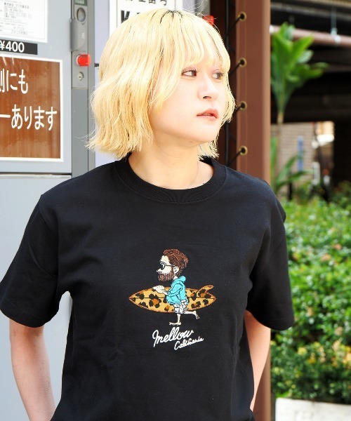 MELLOW（メロー）の「Mr.MARVIE TEE（Tシャツ/カットソー・メンズ・レッド/ホワイト/ブラック/ブルー・L/M）」の10枚目の写真
