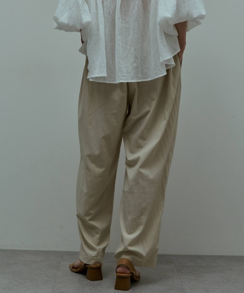 flaeu(フラユ)の「Light Nylon Easy Pants(その他パンツ・レディース・ブラック/ミント/サンドベージュ/テラコッタ・FREE)」の11枚目の写真