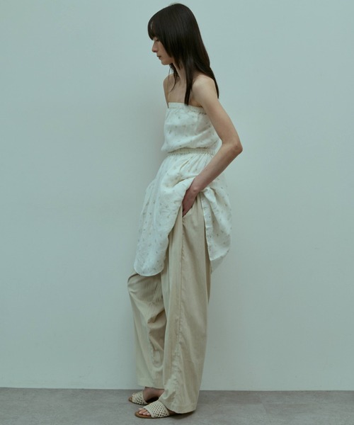 flaeu(フラユ)の「Light Nylon Easy Pants(その他パンツ・レディース・ブラック/ミント/サンドベージュ/テラコッタ・FREE)」の16枚目の写真