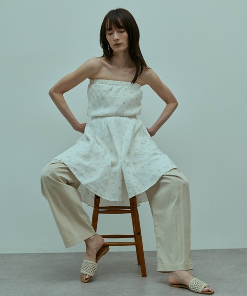 flaeu(フラユ)の「Light Nylon Easy Pants(その他パンツ・レディース・ブラック/ミント/サンドベージュ/テラコッタ・FREE)」の15枚目の写真