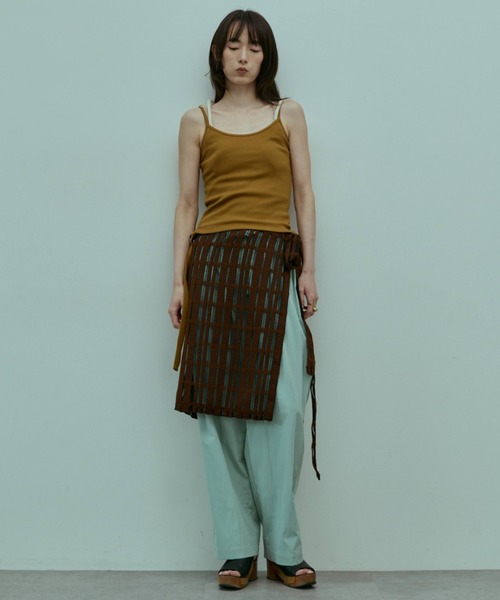 flaeu(フラユ)の「Light Nylon Easy Pants(その他パンツ・レディース・ブラック/ミント/サンドベージュ/テラコッタ・FREE)」の18枚目の写真