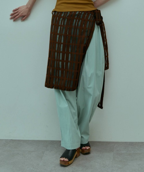 flaeu(フラユ)の「Light Nylon Easy Pants(その他パンツ・レディース・ブラック/ミント/サンドベージュ/テラコッタ・FREE)」の17枚目の写真