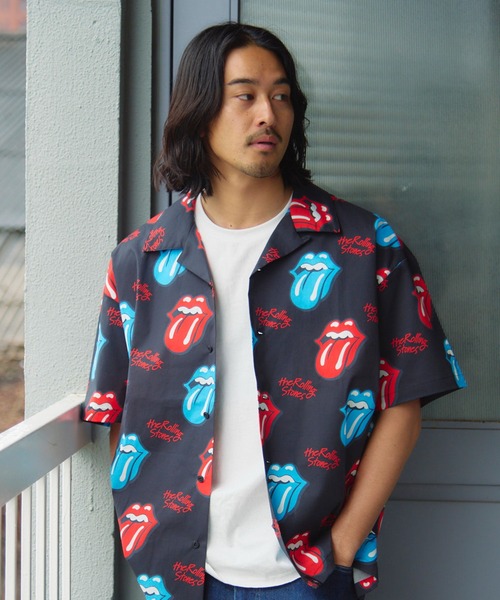 JACKROSE(ジャックローズ)の「B-TRS-総柄・リップス&タン SSシャツ(シャツ/ブラウス・メンズ・ホワイト/ブラック・L/M)」の17枚目の写真