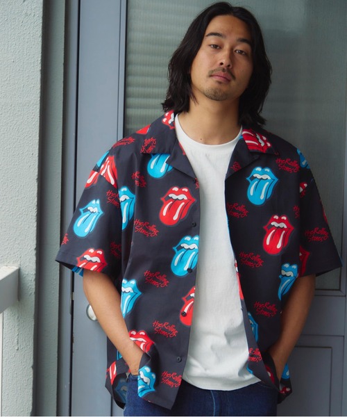 JACKROSE(ジャックローズ)の「B-TRS-総柄・リップス&タン SSシャツ(シャツ/ブラウス・メンズ・ホワイト/ブラック・L/M)」の19枚目の写真
