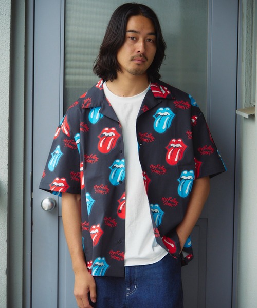 JACKROSE(ジャックローズ)の「B-TRS-総柄・リップス&タン SSシャツ(シャツ/ブラウス・メンズ・ホワイト/ブラック・L/M)」の20枚目の写真