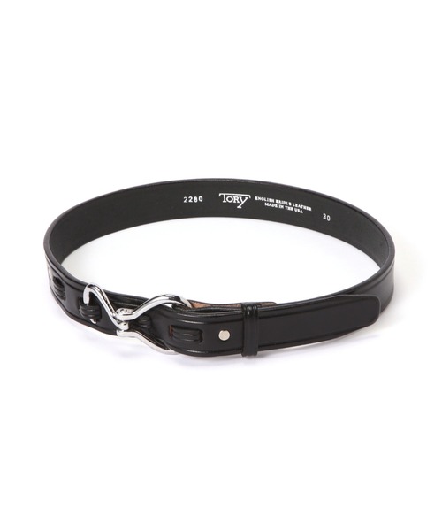 TORY LEATHER(トリーレザー)の「TORY LEATHER(トリーレザー) Nickel Hoof Pick Belt 2026年入荷モデル【日本正規代理店商品】(ベルト・メンズ・ブラウン/ブラック・30/28/36/34/32)」の3枚目の写真