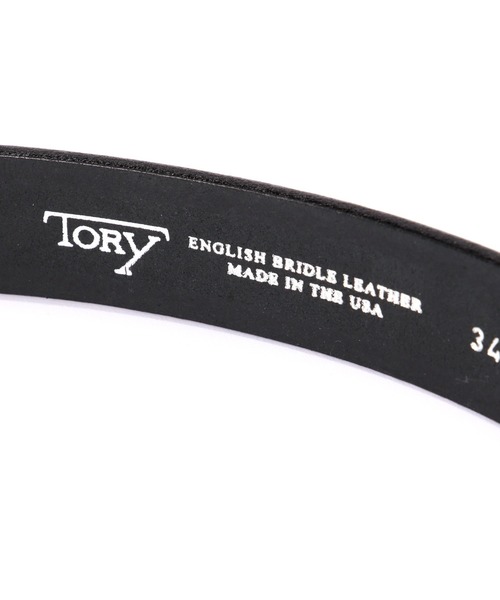 TORY LEATHER(トリーレザー)の「TORY LEATHER(トリーレザー) Nickel Hoof Pick Belt 2026年入荷モデル【日本正規代理店商品】(ベルト・メンズ・ブラウン/ブラック・30/28/36/34/32)」の9枚目の写真