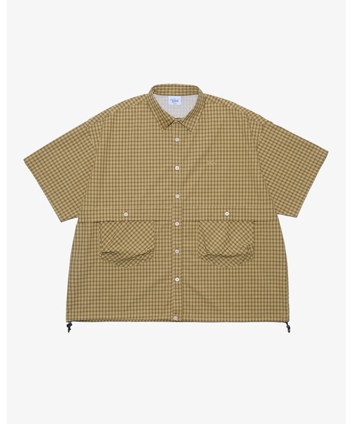KEBOZ(ケボズ)の「CHECK BALL SHIRT(シャツ/ブラウス・メンズ・ブラウン/マスタード/ベージュ・M/S/XL/L)」の7枚目の写真