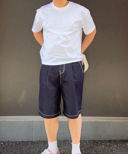 KNITTED(ニッティド)の「コットンクロップTシャツホワイト(Tシャツ/カットソー・レディース・ホワイト・MEDIUM/LARGE/X-LARGE)」の12枚目の写真