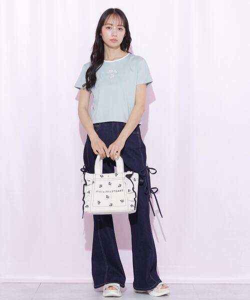 JILL by JILL STUART(ジルバイジルスチュアート)の「【再入荷】<Cherryシリーズ>フリルトートバッグ(トートバッグ・レディース・ブラック/レッド・FREE)」の22枚目の写真