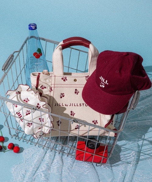 再入荷】＜Cherryシリーズ＞フリルトートバッグ（トートバッグ）｜JILL