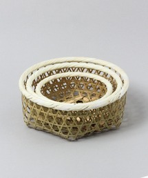 TODAY'S SPECIAL（トゥデイズスペシャル）の「真竹 六ツ目かご ３個セット / 347491（キッチン収納）」