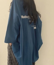 バックプリントオーバーTシャツ