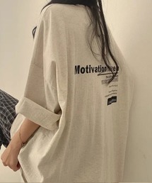バックプリントオーバーTシャツ