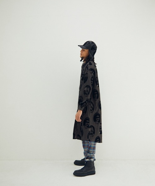 STOF（ストフ）の「STOF/ストフ/Anarchy/Flocky Dress Shirts（シャツ/ブラウス・メンズ・ブラック/ピンク・M/S）」の4枚目の写真