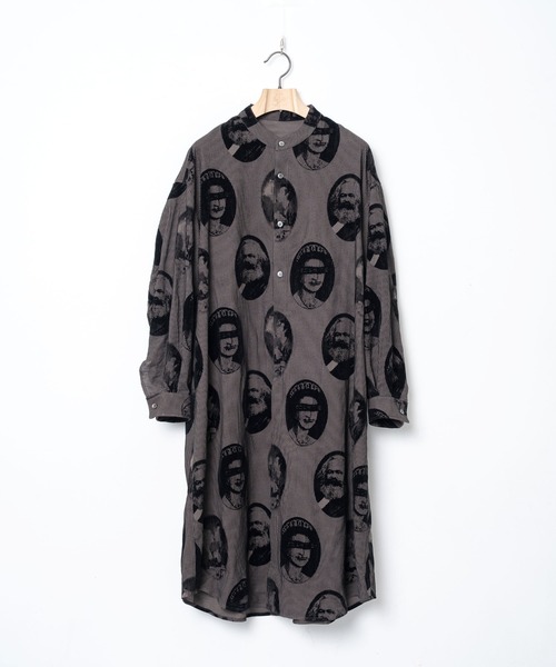 STOF（ストフ）の「STOF/ストフ/Anarchy/Flocky Dress Shirts（シャツ/ブラウス・メンズ・ブラック/ピンク・M/S）」の6枚目の写真