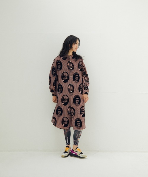 STOF（ストフ）の「STOF/ストフ/Anarchy/Flocky Dress Shirts（シャツ/ブラウス・メンズ・ブラック/ピンク・M/S）」の10枚目の写真