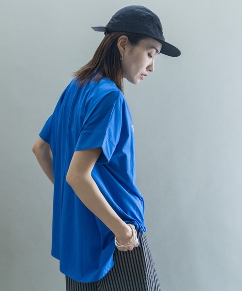 lodie(ロディ)の「シルバーPt オーバーシルエットT(Tシャツ/カットソー・レディース・ブラック/ブルー/オフホワイト/モカ・FREE)」の13枚目の写真