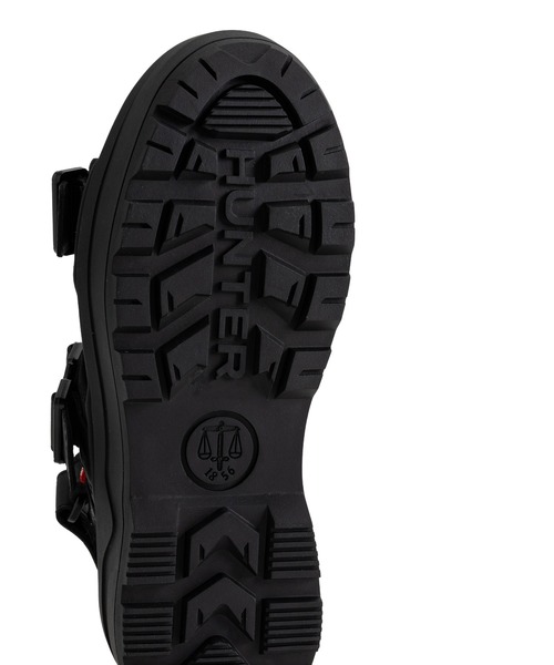 ELLEgirl(エルガール)の「HUNTER U CITY REBEL NEO&LEATHER(サンダル・レディース・グレー/ブラック・24.0cm/23.0cm)」の6枚目の写真