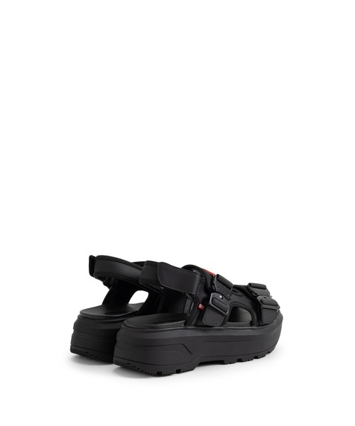 ELLEgirl(エルガール)の「HUNTER U CITY REBEL NEO&LEATHER(サンダル・レディース・グレー/ブラック・24.0cm/23.0cm)」の5枚目の写真
