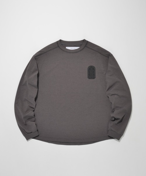 SUPERTHANKS（スーパーサンクス）の「【吸水速乾・接触冷感・抗菌防臭】バックプリントロングTシャツ[arch] Functional L/S T-shirt（Tシャツ/カットソー・メンズ・ピンク/ホワイト/ブラック/グレー・L/M/S）」の3枚目の写真