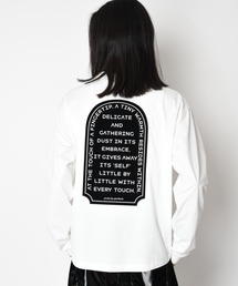 【吸水速乾・接触冷感・抗菌防臭】バックプリントロングTシャツ[arch] Functional L/S T-shirt